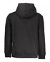 Men's Black Cotton Sweater - L