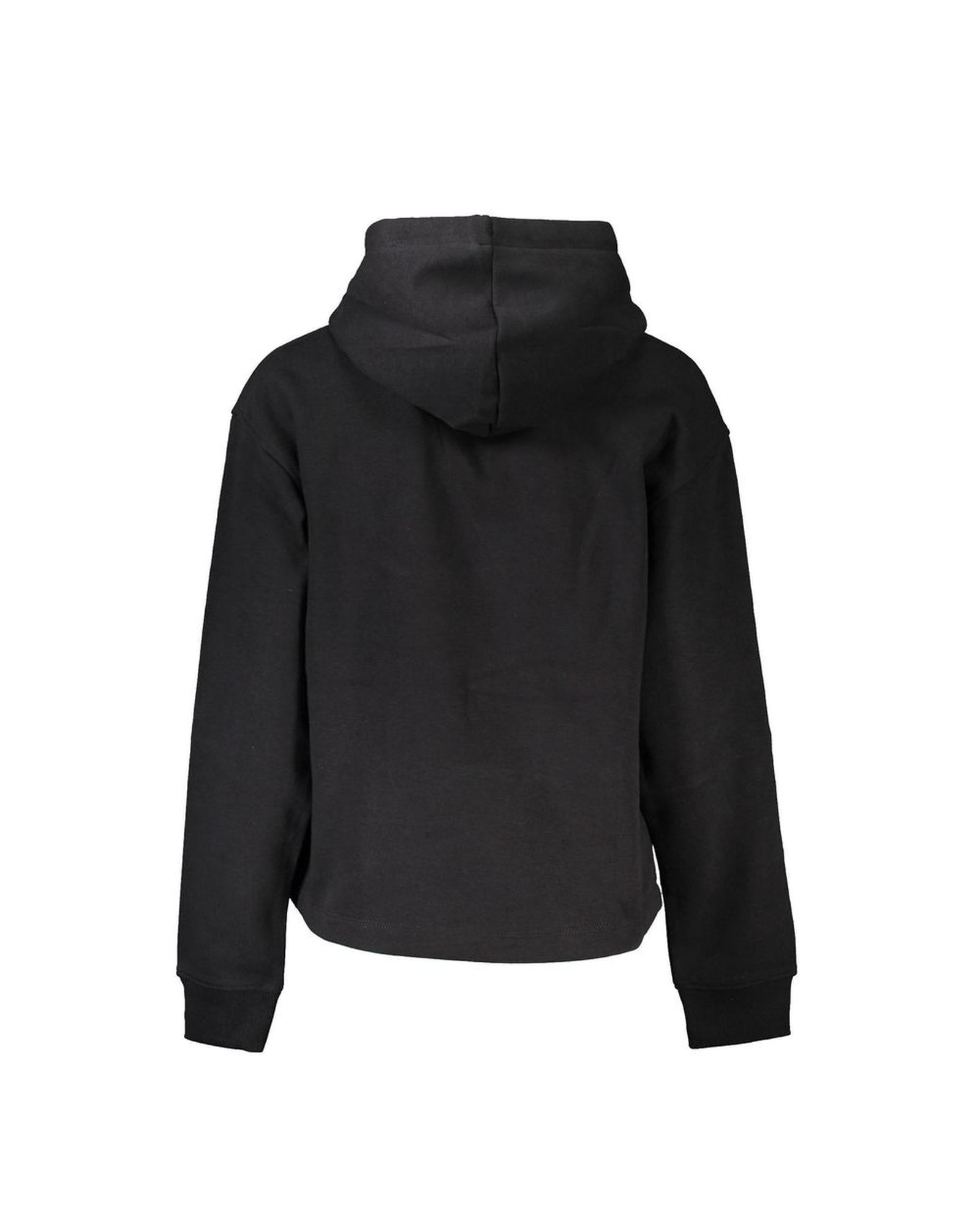 Women's Black Cotton Sweater - L