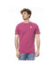 Men's Purple Cotton T-Shirt - L
