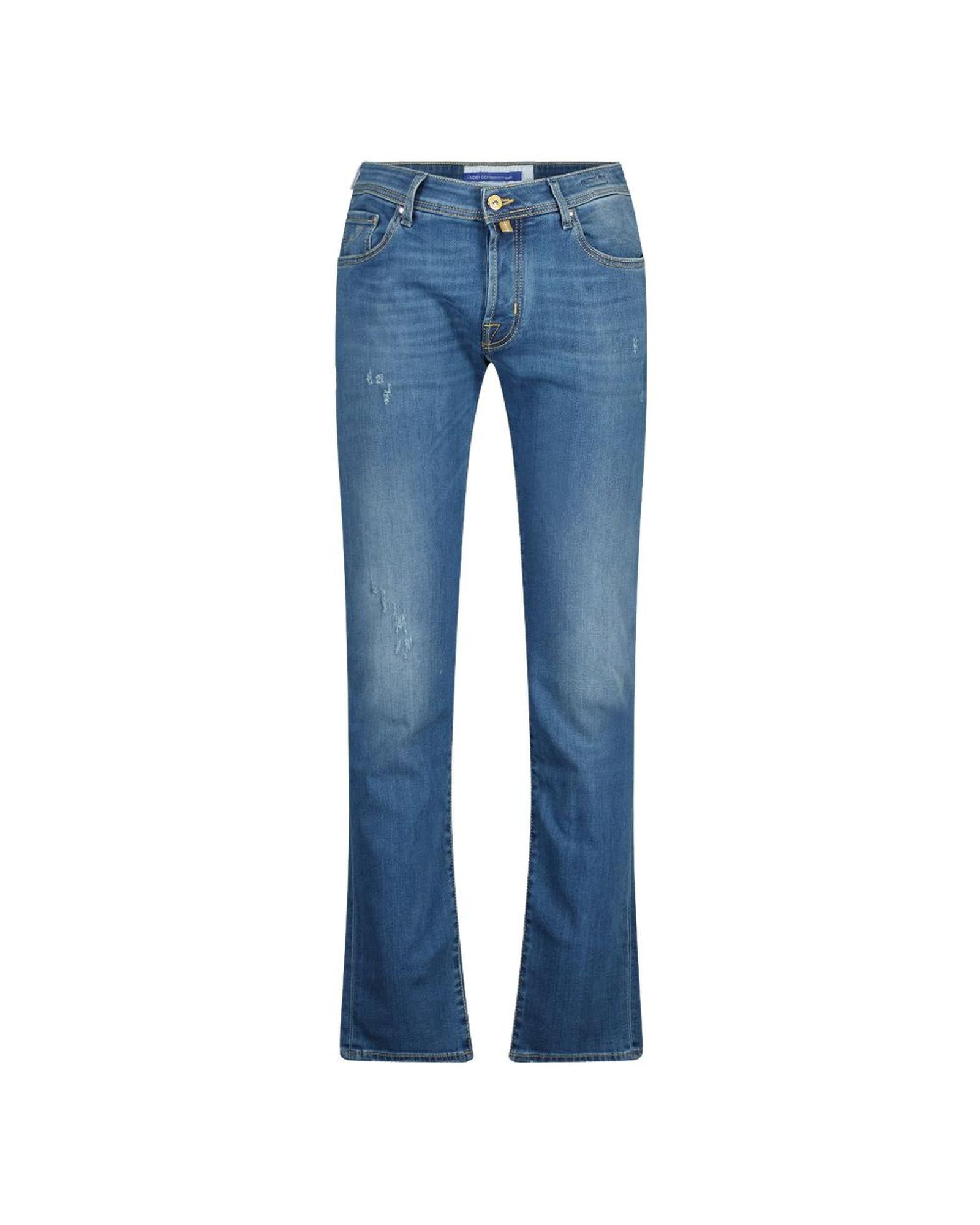 Men's Blue Cotton Jeans & Pant - W34 US