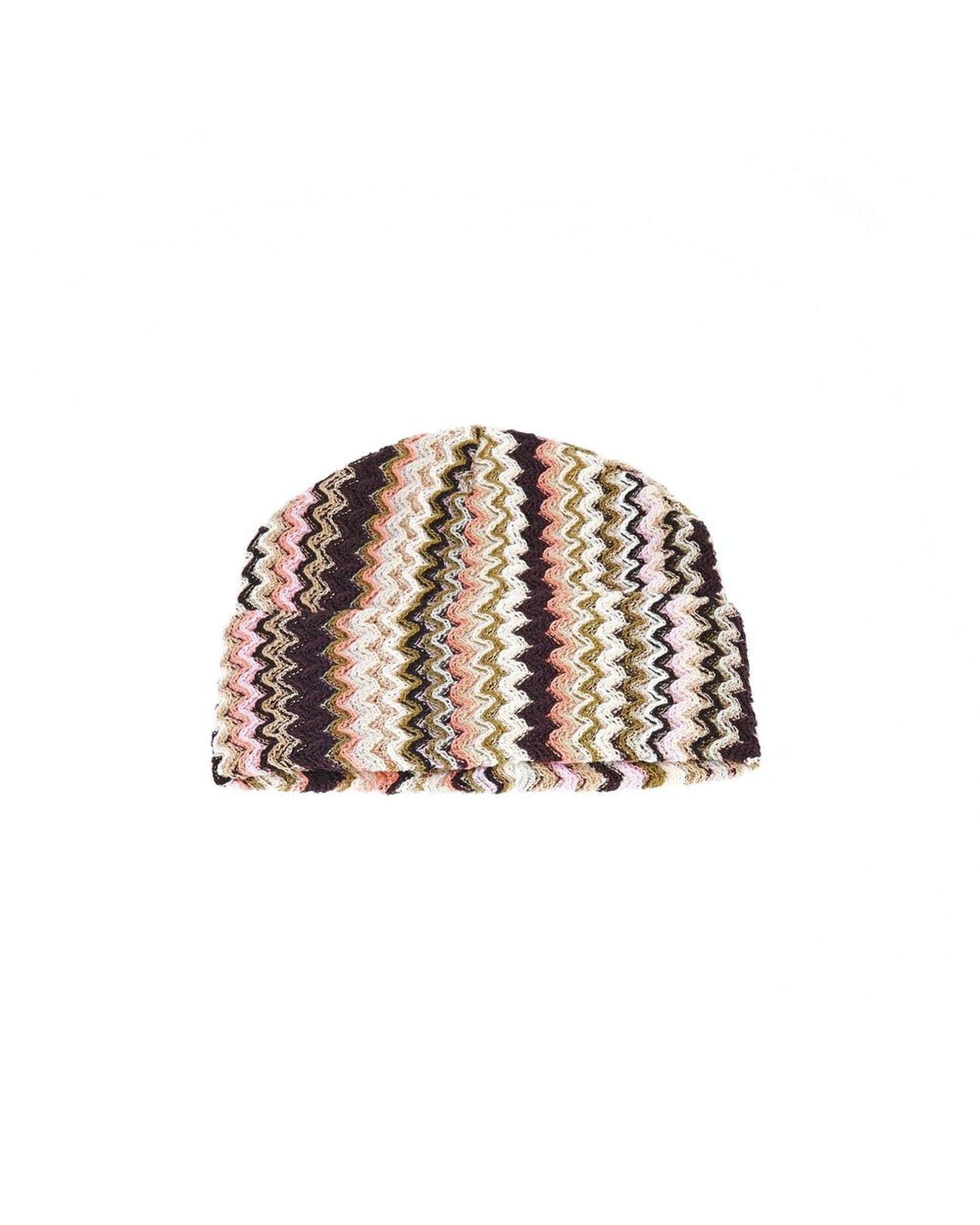 Women's Geometric Fantasy Multicolor Wool-Blend Hat - One Size