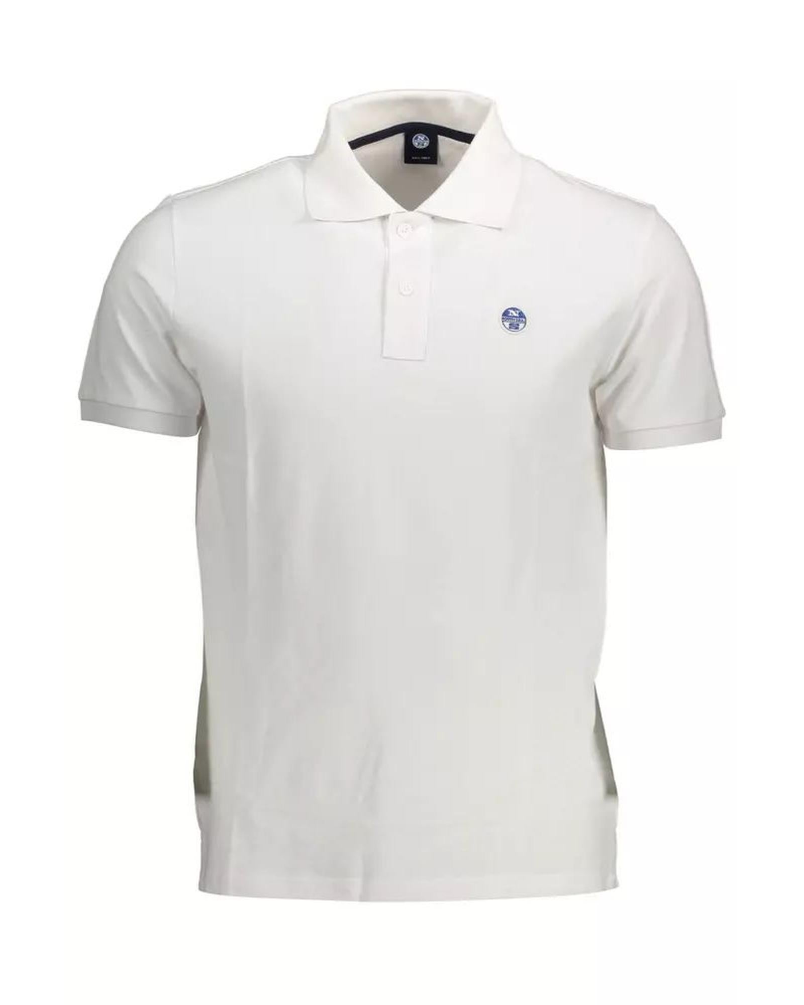 North Sails Men's White Cotton Polo Shirt - 2XL