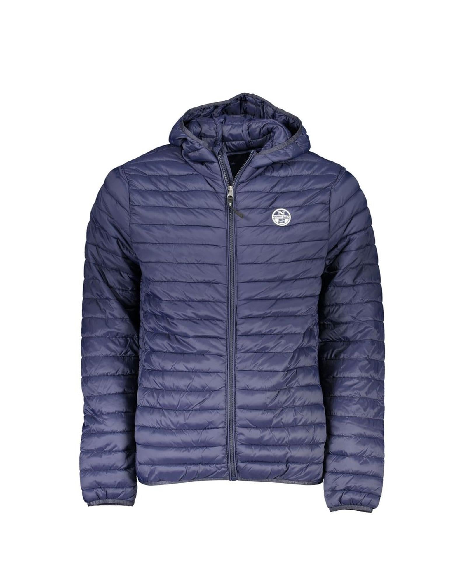 Men's Blue Polyamide Jacket - M