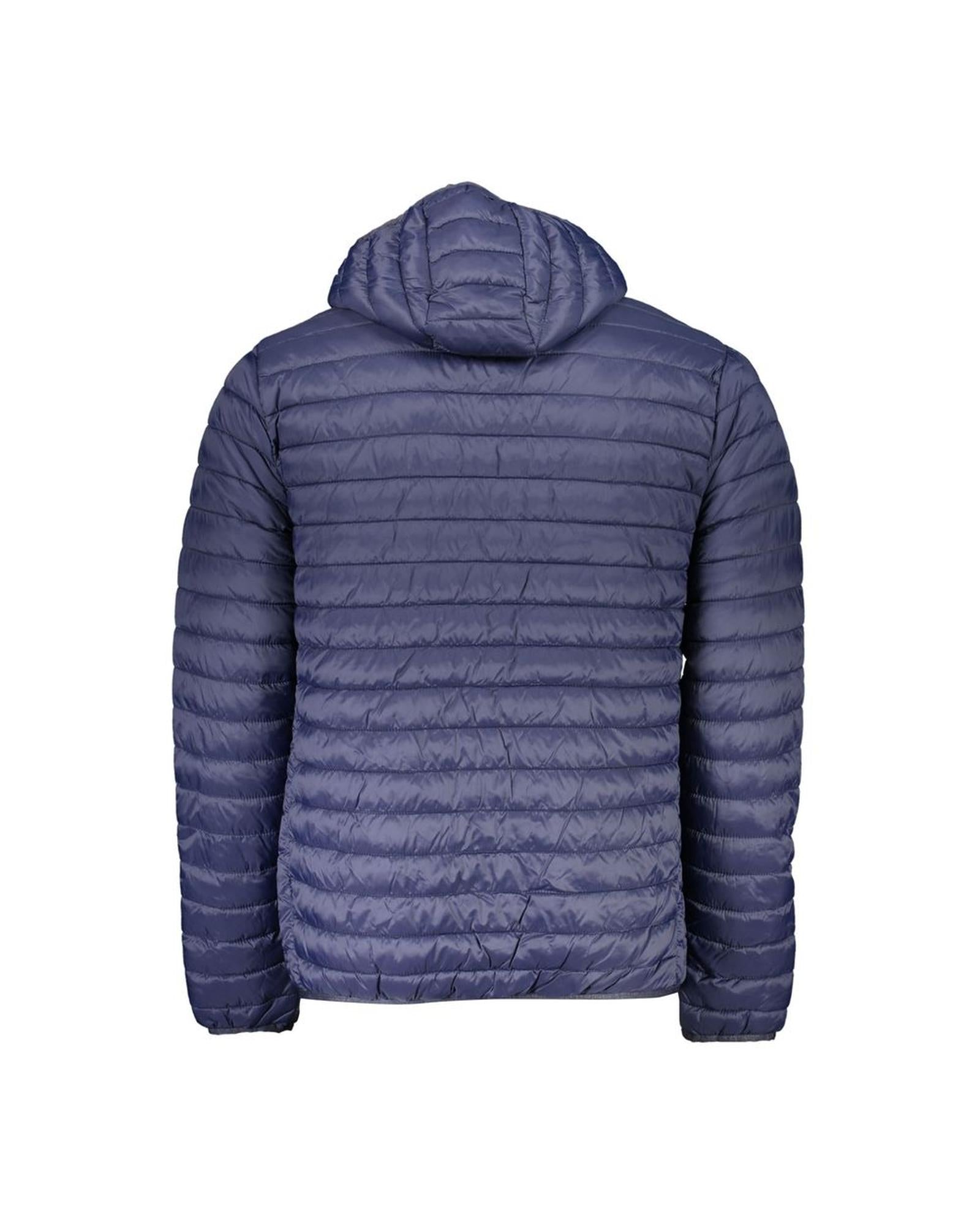 Men's Blue Polyamide Jacket - M