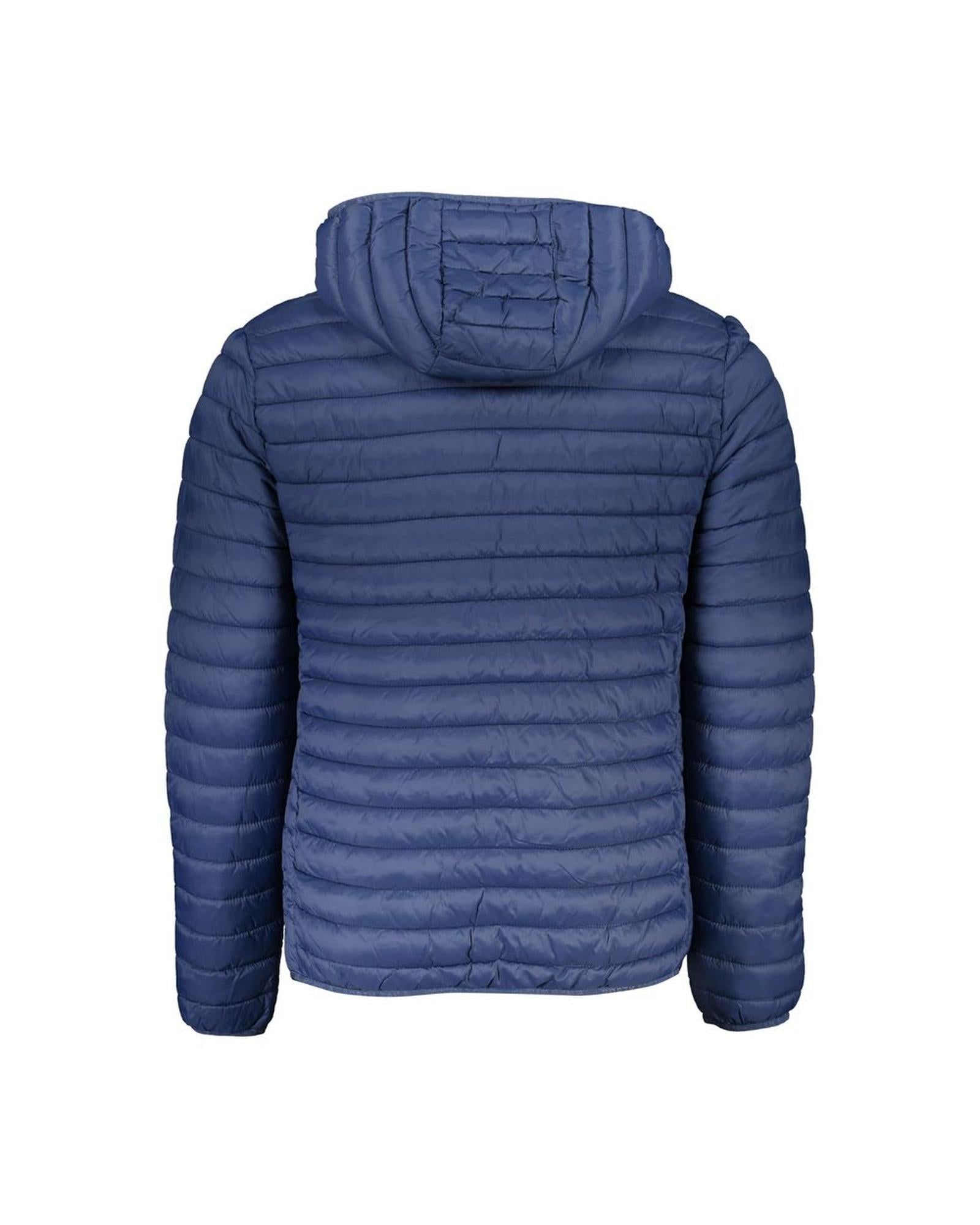 Men's Blue Polyamide Jacket - 2XL