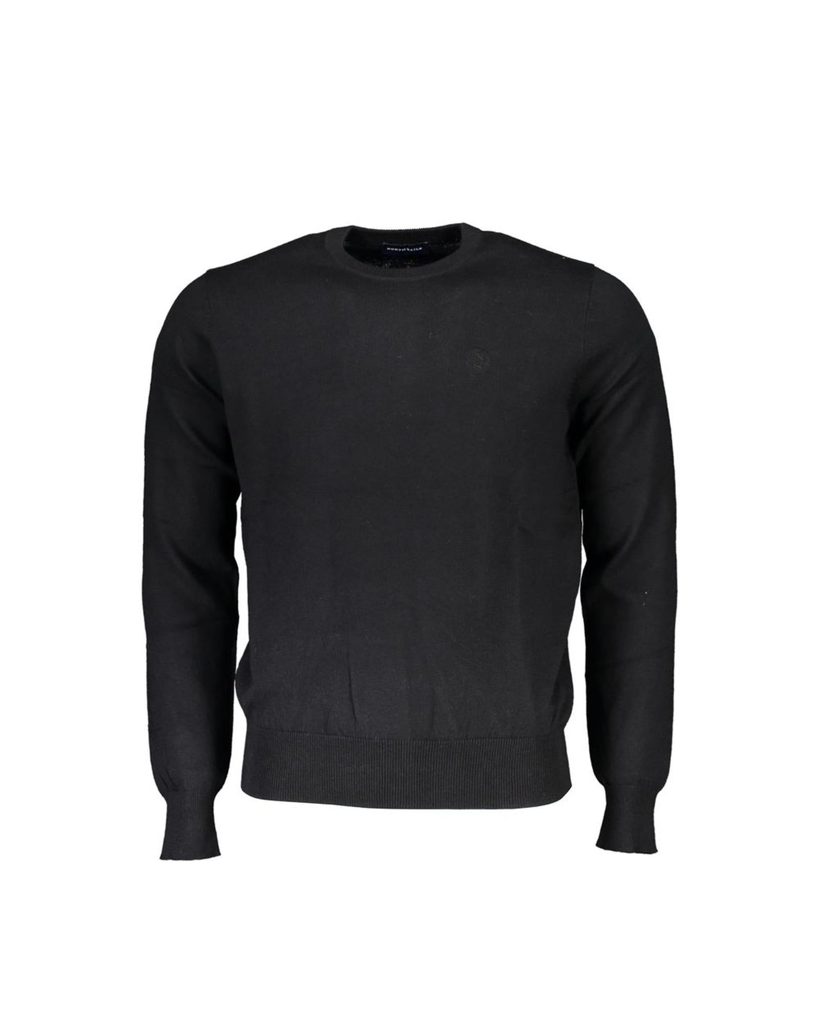 Men's Black Fabric Shirt - M