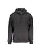 Men's Black Cotton Sweater - M