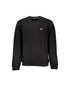 Men's Black Cotton Sweater - S