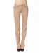 Women's Beige Cotton Jeans & Pant - W30 US