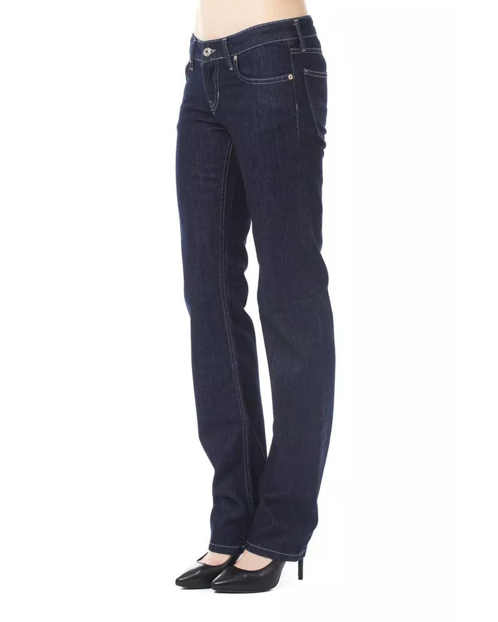 Women's Blue Cotton Jeans & Pant - W28 US