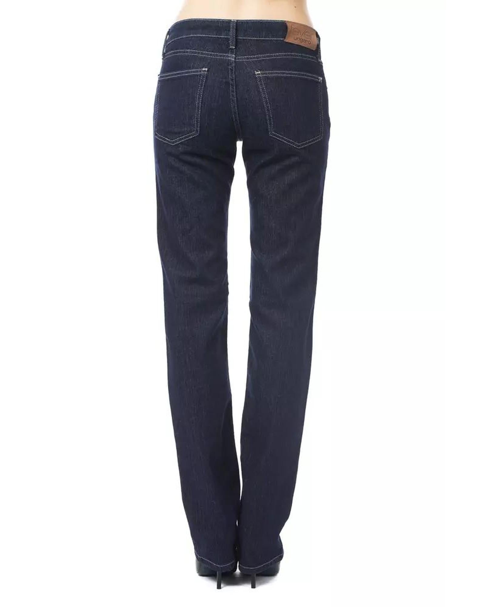 Women's Blue Cotton Jeans & Pant - W28 US