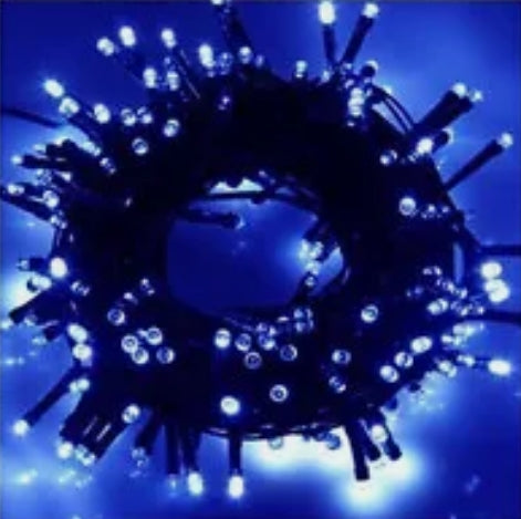 Solar Fairy String Lights 200 LED Outdoor Garden Christmas Party DÃ©cor Blue