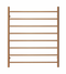Premium Polished Rose Gold Towel Rack - 8 Bars, Round Design, AU Standard, 1000x850mm Wide