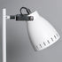 Audrey Floor Lamp – White Metal, Dual Adjustable Heads, Modern 158cm Light