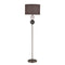 Murano Floor Lamp - Brass/Pewter