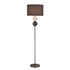 Murano Floor Lamp - Brass/Pewter
