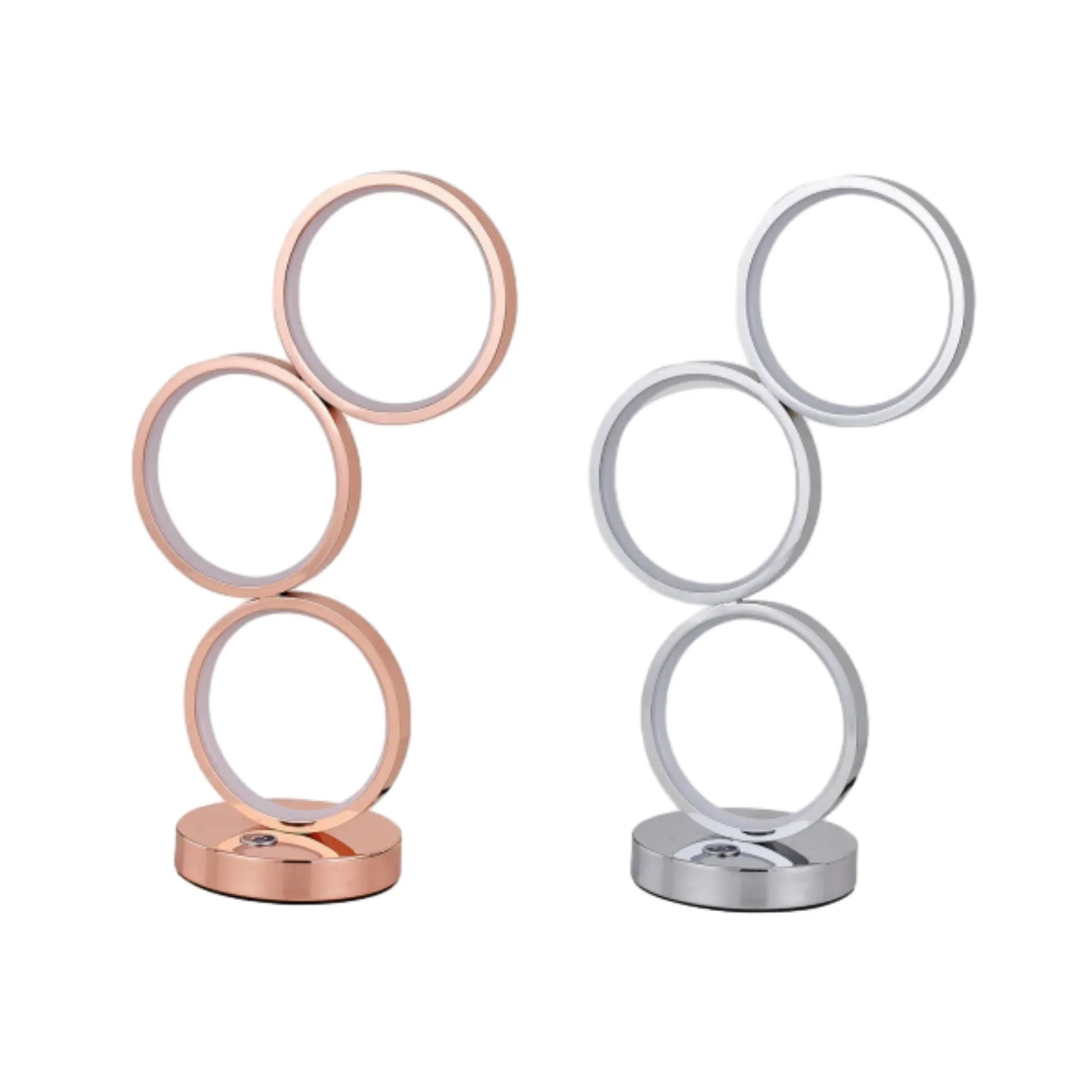 Iva LED Touch Table Lamp - Chrome