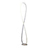 Infinite LED Floor Lamp - Chrome