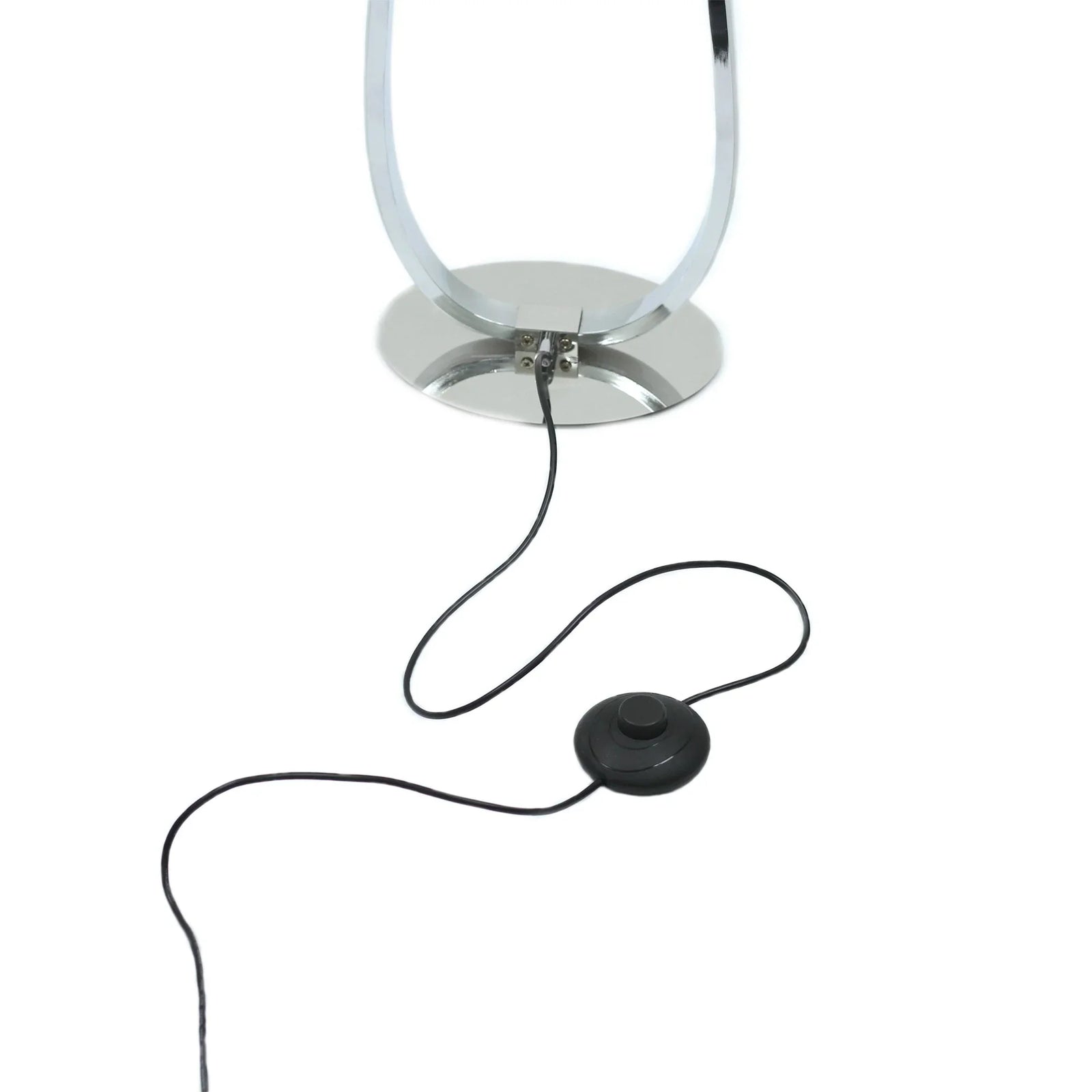 Infinite LED Floor Lamp - Chrome