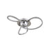 Irie Dimmable 3 Lights LED Ceiling Light - Chrome