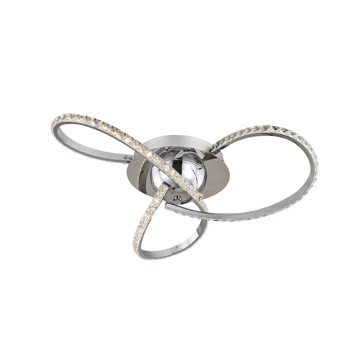 Irie Dimmable 3 Lights LED Ceiling Light - Chrome