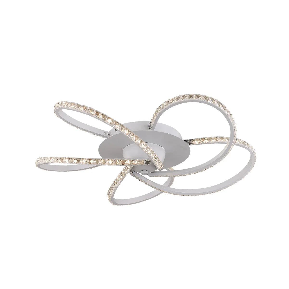 Irie Dimmable 5 Lights LED Ceiling Light - White