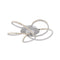 Irie Dimmable 5 Lights LED Ceiling Light - White