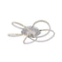 Irie Dimmable 5 Lights LED Ceiling Light - White