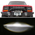 1 Pair 7 Inch Car Square Headlight Work Light