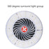 Multi-function Rechargeable Fan Light for Camping and Live Broadcast