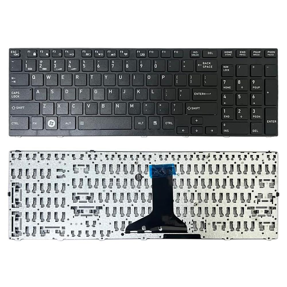 Frame Laptop Keyboard - no Code - For Toshiba L840 / L800