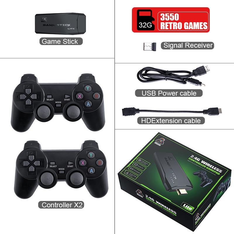 Wireless Hd Game Console - 32G 3000 Games Y3 Lite