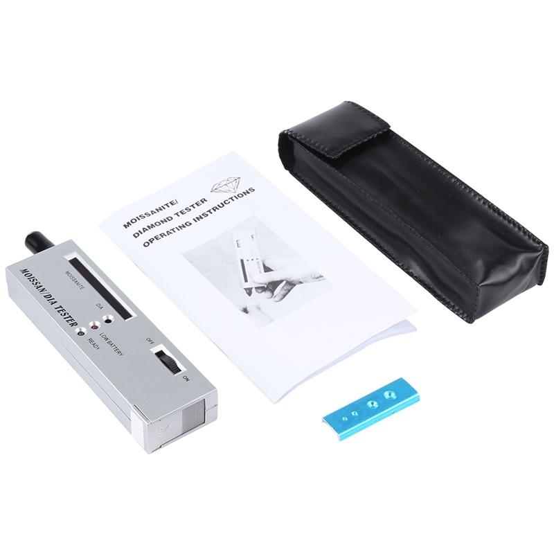 Silver Portable Moissanite / Diamond Tester - 9v Battery