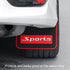 2Pcs Car Tire Mud Flap Modification Plastic Anti-Splash Mud Flap Fender Guard - Cat Eye - Sports