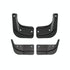 4Pcs / Set Splash Guards Matte Fender No Drilling Required Upgraded Pp Material - For Tesla Model Y