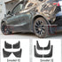 4Pcs / Set Splash Guards Matte Fender No Drilling Required Upgraded Pp Material - For Tesla Model Y