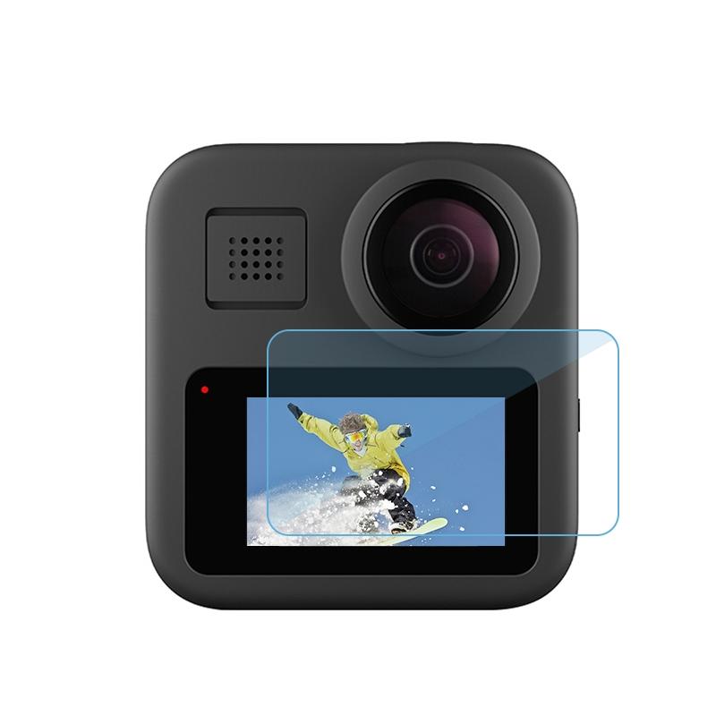 2-Pack Tempered Glass Screen Protectors For Gopro Max Lcd Display