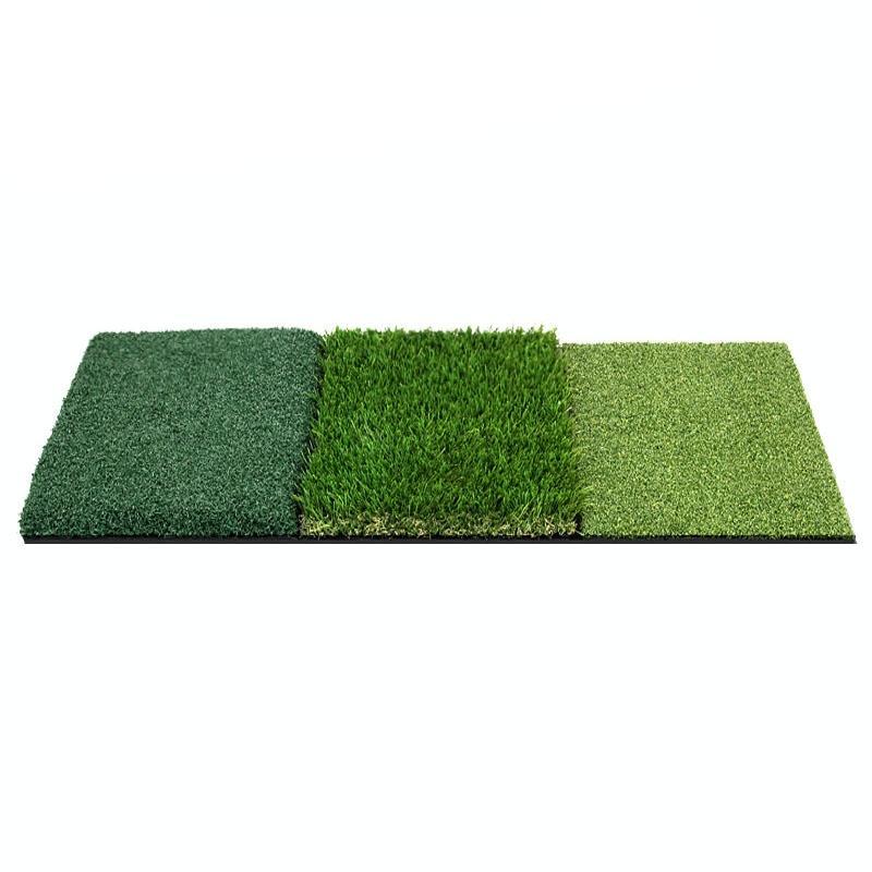 Indoor Golf Practice Pad - 3-in-1 Swing Mat for Hitting and Chipping - 90X40Cm