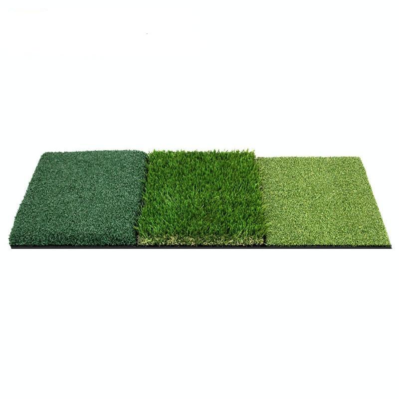 Indoor Golf Practice Pad - 3-in-1 Swing Mat for Hitting and Chipping - 90X40Cm