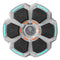 Adjustable 9-Speed Bluetooth Music Boxing Machine With Lights - Black - Light Gray