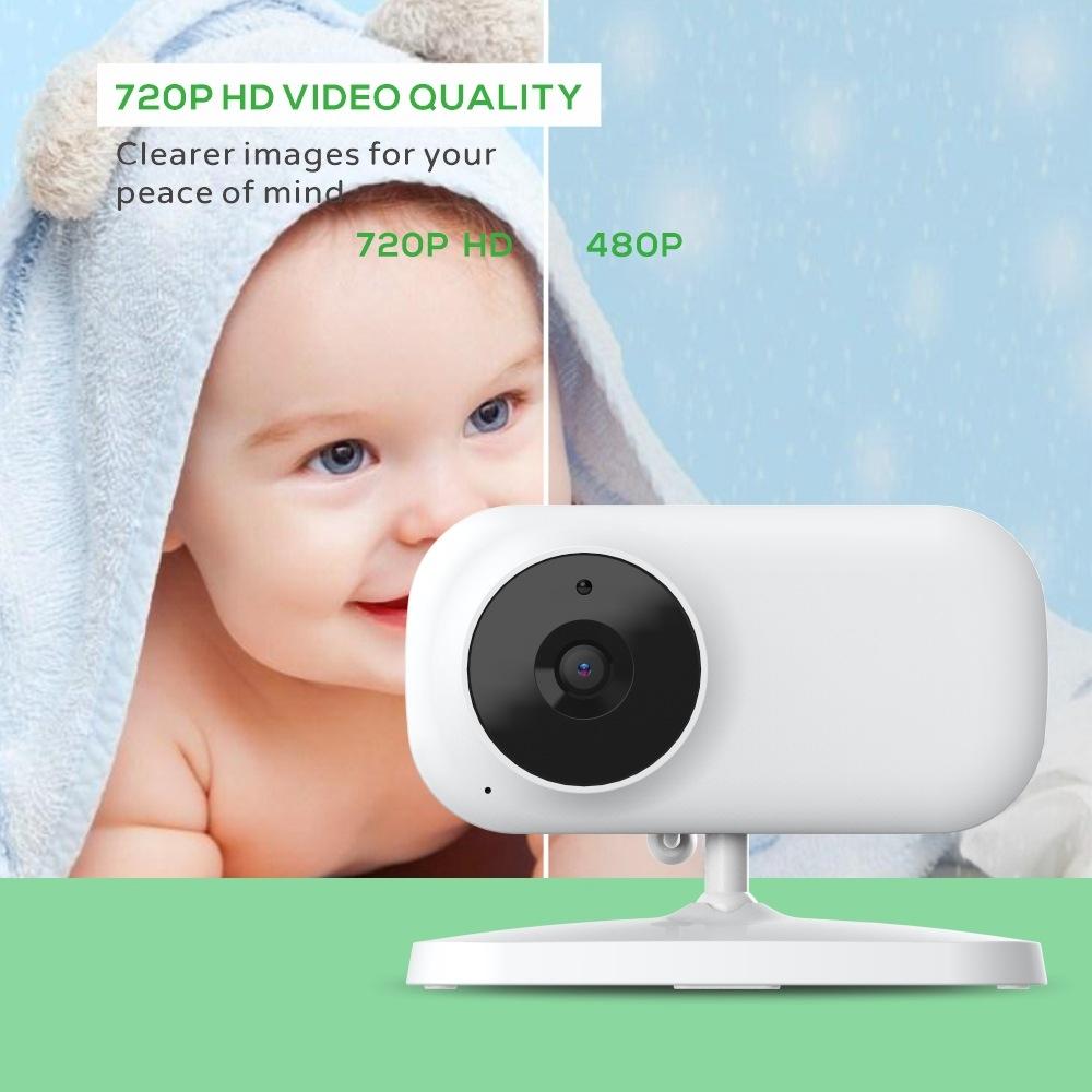 7 Wireless Baby Monitor With Temperature Monitor And 2-Way Audio