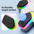 Bluetooth Music Boxing Machine - 4 Modes 9 Speeds Colourful Lights - With Adult Gloves White