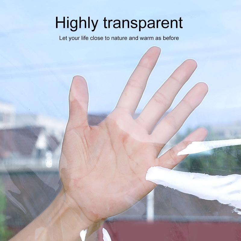 Double-Layer Insulation Film For Indoor Windows - Windproof Warm Soundproof - 1.6X1.2 Size