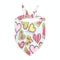 Cute Pet Triangle Towel Bib Cartoon Cats And Dogs Drool Towel Scarf - 04
