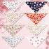 Cute Pet Triangle Towel Bib Cartoon Cats And Dogs Drool Towel Scarf - 04