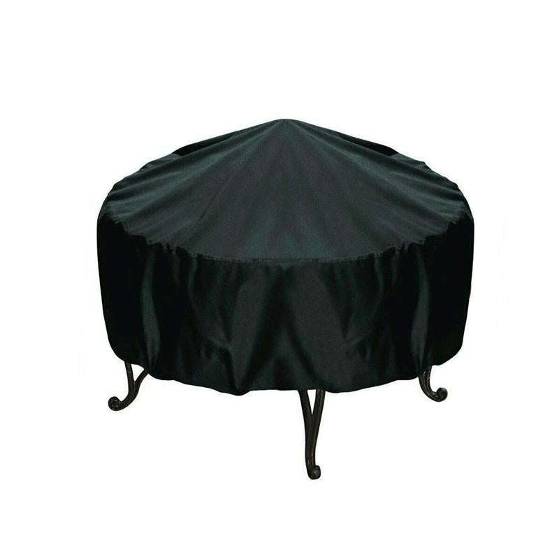 Rainproof Round Table Cover For Outdoor Garden Grill - 76X30Cm