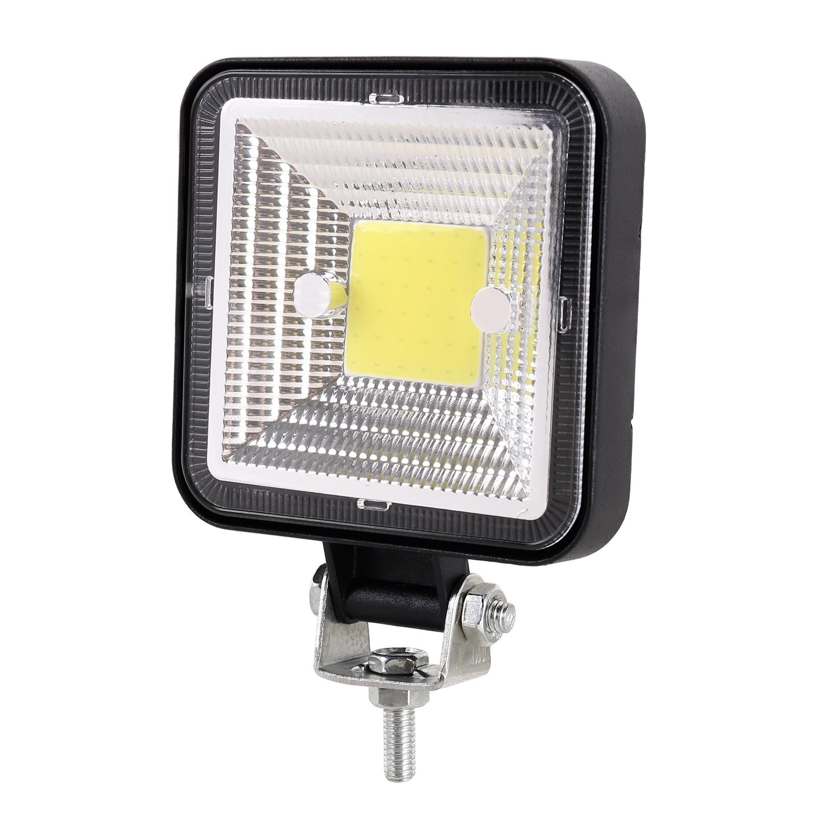 Car Square Work Light With Cob Lamp Beads