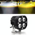 Car 3 Inch Continuous Two - Colour Spotlight 20W / 2000Lm / Dc9 - 30V