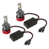 1 Pair H7 Dc12V 65W 6000K 6500Lm Led Car Headlights
