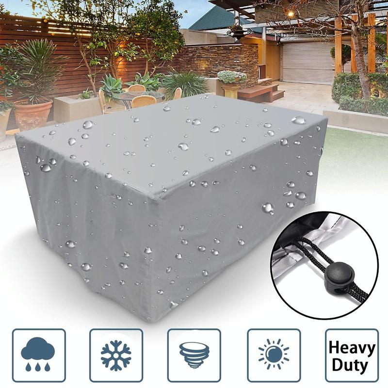 Waterproof Outdoor Table and Chair Cover - 152x104x71cm